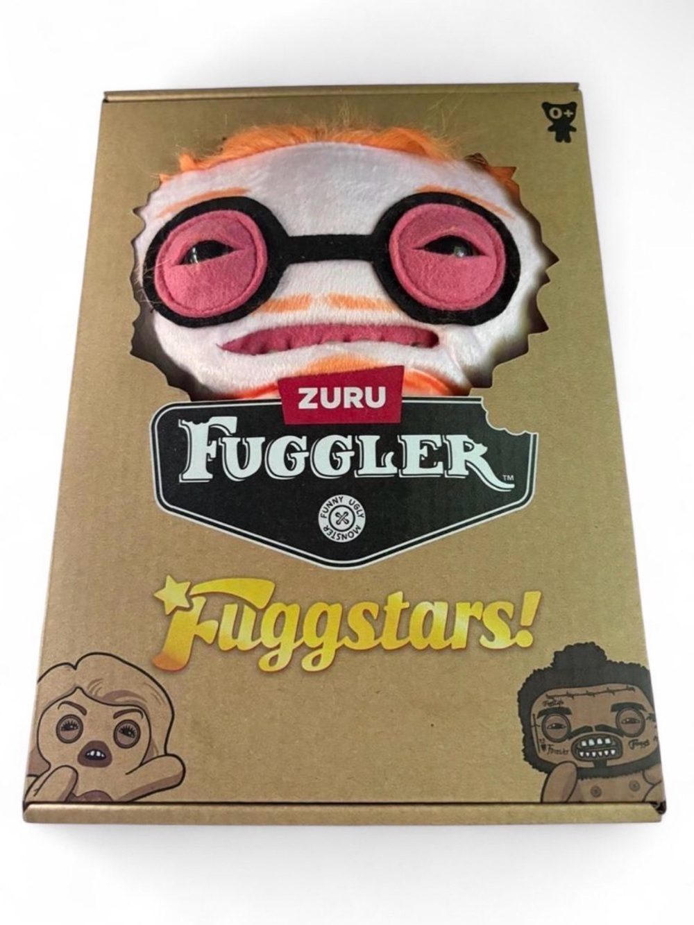 Fuggler Fuggstars Plush Toy - White and Orange